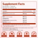 PlastiCleanse Nutritional Information