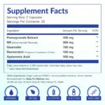 TimeRewind Nutritional Information
